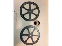 16mm Film Take-up Reel by tgdiebolt