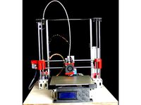 LCD holder for Zrib Zonestar 3d pritner by 3DesignPrint