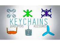 QUADCOPTERS KEYCHAINS - Updated by Flowr