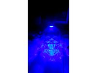 Skull Liquor Bottle LED and 9V Battery Holder by NeroIsDead