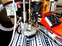 Prusa I3 Geeetech 40 mm cooling Fan (adjustable height) by rasor