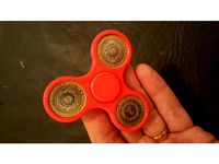 Fidget Spinner Argentino DeLuxe con Monedas de $2 Pesos by hongo2