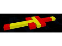 Dual extruder calibration stl by cyberplourin