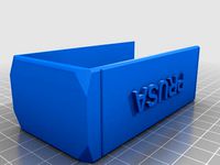 Original Prusa I3 MK2 PSU Top Cover by BeardedMaker