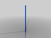 Anet A8 Z hight test pole 240mm by gogo920