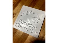 Pokemon Chess Set Box by West3DP