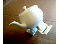 Plasteac, the robotic dancing teapot by chapelierfou