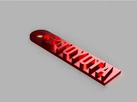 Toyota Keychains ( A keychain for every model )  by TK3DPrinting