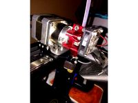 Makergear M2 V4 hotend Extruder tightened up throat for Flexible materials by cas000176