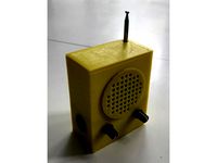 Case for KItronics FM Radio by SimonM