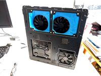 Custom Ducting for Node 202 Case and EVGA ACX 3 Graphics  by manypopes