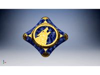 wolf emblem by martybax