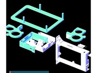 DUET WIFI 7" SCREEN HOLDER - PARTS - CUSTOMIZED. by skuibreaker