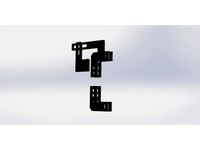 Aquaponics / Aquaculture / Aquarium Screen Divider Clip by Synthecus