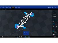 Vinyl scratch fidget spinner by Pyro_Flair