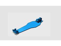 Traxxas slash 2wd aluminium LCG chassis design by PontiDude