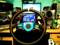 Smartphone/Tablet stand for Logitech G25/G27/G29/G920 (now Customizable!) by AndrewFX