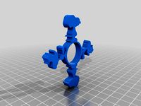 Fidget Spinner Snoopy & Woodstock by bmanos
