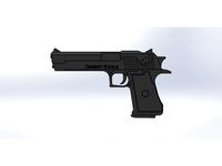 Desert Eagle Gun by Sniper_Battle1