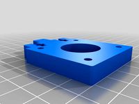 Y-Axis Stepper Mount - Geeetech Prusa I3 X by esurplusplus