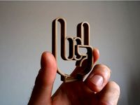 Heavy Metal Fingers by OLBA3D