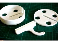 Filament Guide Hephestos 2 by MeKam