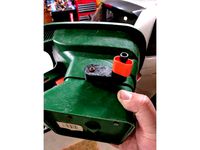 Scotts Handy Green II Hand-Held Broadcast Spreader replacement crank by philosiraptor117