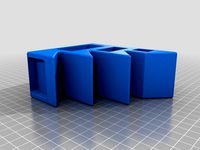 Three step book holder for side ways holding books (also laptops) by GoldenRob0t