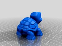 GustavTheTurtle (without bowl) by bob3dp