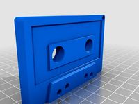 Cassette Keychain double side by Terajack
