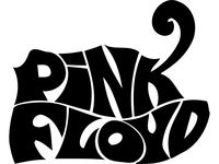 Pink Floyd Old Logo Keychain by juniorchup