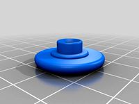 Fidget spinner threaded caps v2 by J_Seppala