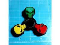 3 Skull Head Spinner (Fixed) by kwh32901