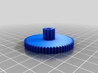 Gear double 45mm by 57ar7up