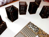 Laser Cut Candle Holders new designs by RaffoSan