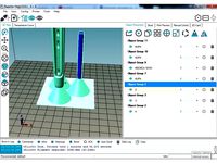 Expanding helping objects on printing surface by Prospect3dlab