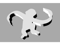 Single Monkey from a Barrel of Monkeys by dadanddaughter