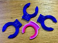 1/4 in push lock retaining clip for aquatics or mister tubing connectors by TyCreek