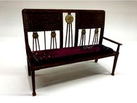 Art Nouveau Bench by BoydBot