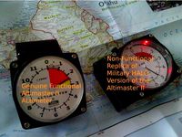 Altimaster II Skydiving Altimeter Night HALO Parts Adapter by Biketool