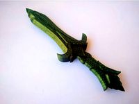 Skyrim Glass Dagger by Ogg_Vorbis