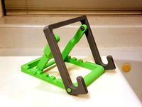 Adjustable tablet stand by FruityPebbles