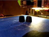 Marshall guitar amp knob handle by Vandalisimo