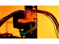 Extruder Motor Mount with cablemanagment holes  by MarcRuhl