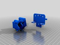 20 x 20 v-slot extruder holder  by Rosstd365
