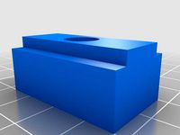 vw van roof-rail mounting blok by remcovl