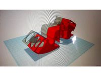 Dagoma Discoeasy 200 dual extruder head V1 by iLouis