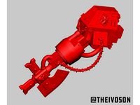 Templar Axe Arm for Garin's Dreadnought by ivoilic