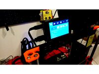 Raspberry Pi 3.5" PiTFT Display Mount for Prusa MK2S by bolsoncerrado