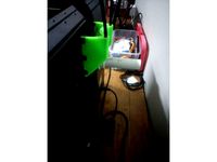 FlashForge Creator Pro  filament feeder upgrade by Esturi